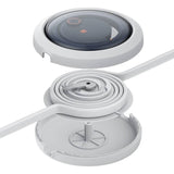 Hurtig opladningskabel 3in1 Baseus Free2Draw USB-C til USB-C/Lightning/Micro 100W, 1,1m (hvid)