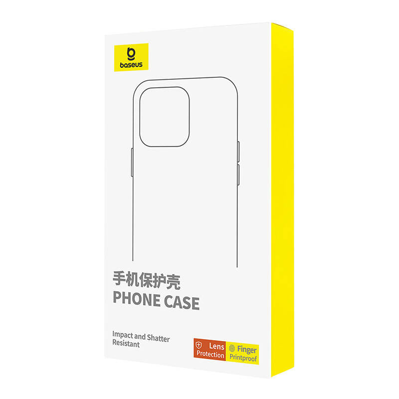 Telefonkasse Baseus SkyRing Magnetisk med stand til iP 14 Pro Max + hærdet glas og rengøringsset (lila)