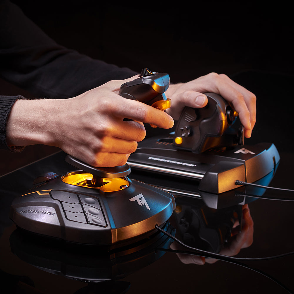 Thrustmaster T16000M Flight pack 377010 flight stick bundle
