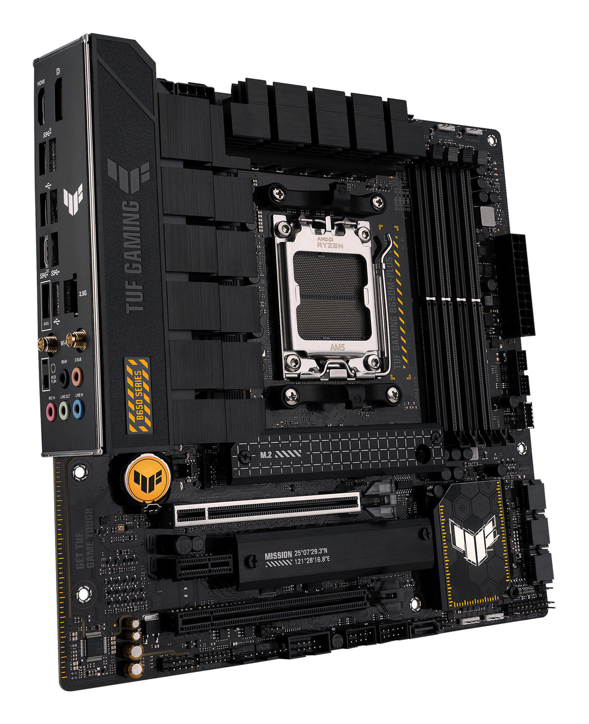 ASUS TUF GAMING B650M-PLUS WIFI AMD B650 Sokkel AM5 micro ATX