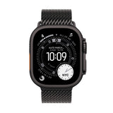*Apple Watch Ultra 3 GPS + Cellular 49mm Black Titanium Case with Black Titanium Milanese Loop - Small