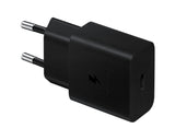 Samsung EP-T1510NBEGEU oplader til mobil enhed Universel Sort Vekselstrøm Hurtig opladning Indendørs