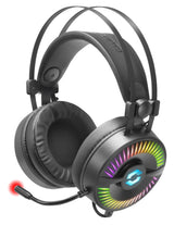 SPEEDLINK QUYRE RGB 7.1 Headset Ledningsført Spil USB Type-A Sort