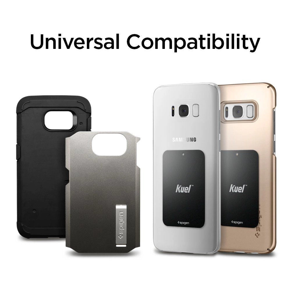 Spigen QS11 Magnetisk billuftventil Telefonholder - sort