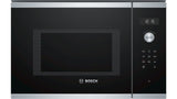 Bosch Serie 6 BFL554MS0 mikrobølgeovn Sort, Rustfrit stål Solo mikroovn Indbygget 25 L 900 W