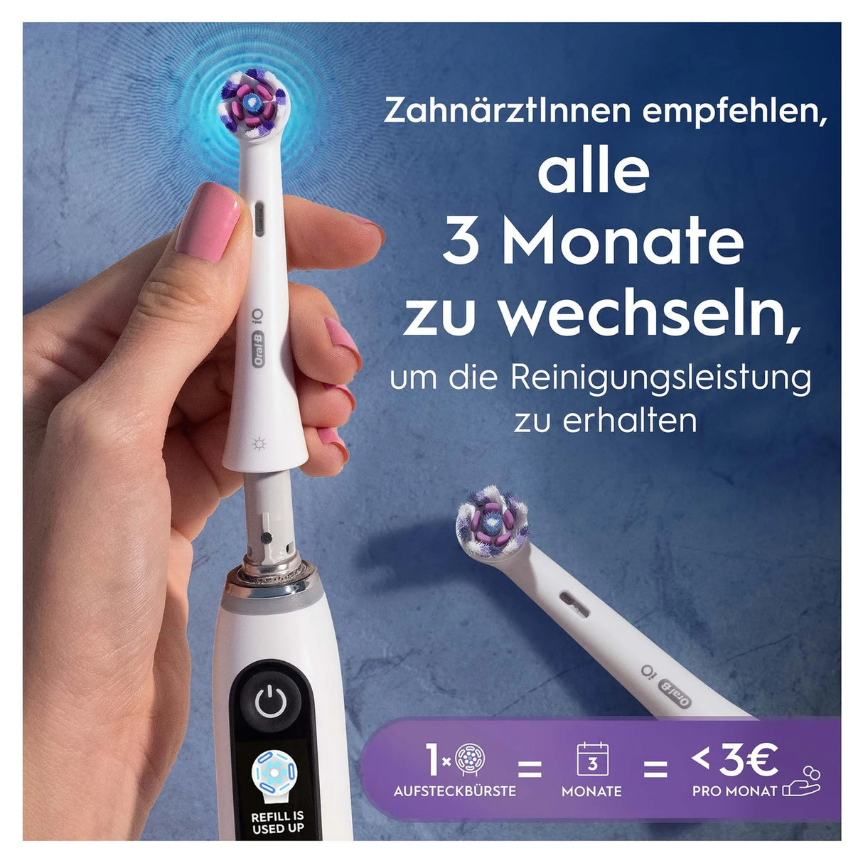Oral-B 373210 Tandbørstehoveder Hvid