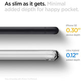 Spigen Ultra Hybrid Case til iPhone 7 / 8 / SE 2020 / SE 2022 - Gennemsigtig