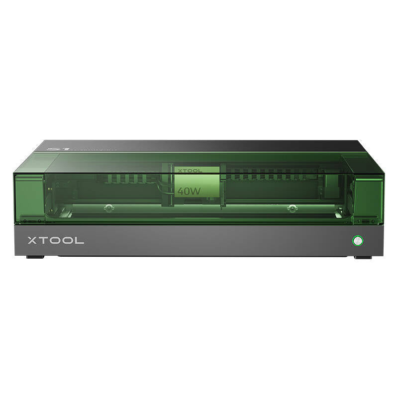 xTool S1 40W 2-i-1 Lasergraver - All-in-One Kit (Sort)