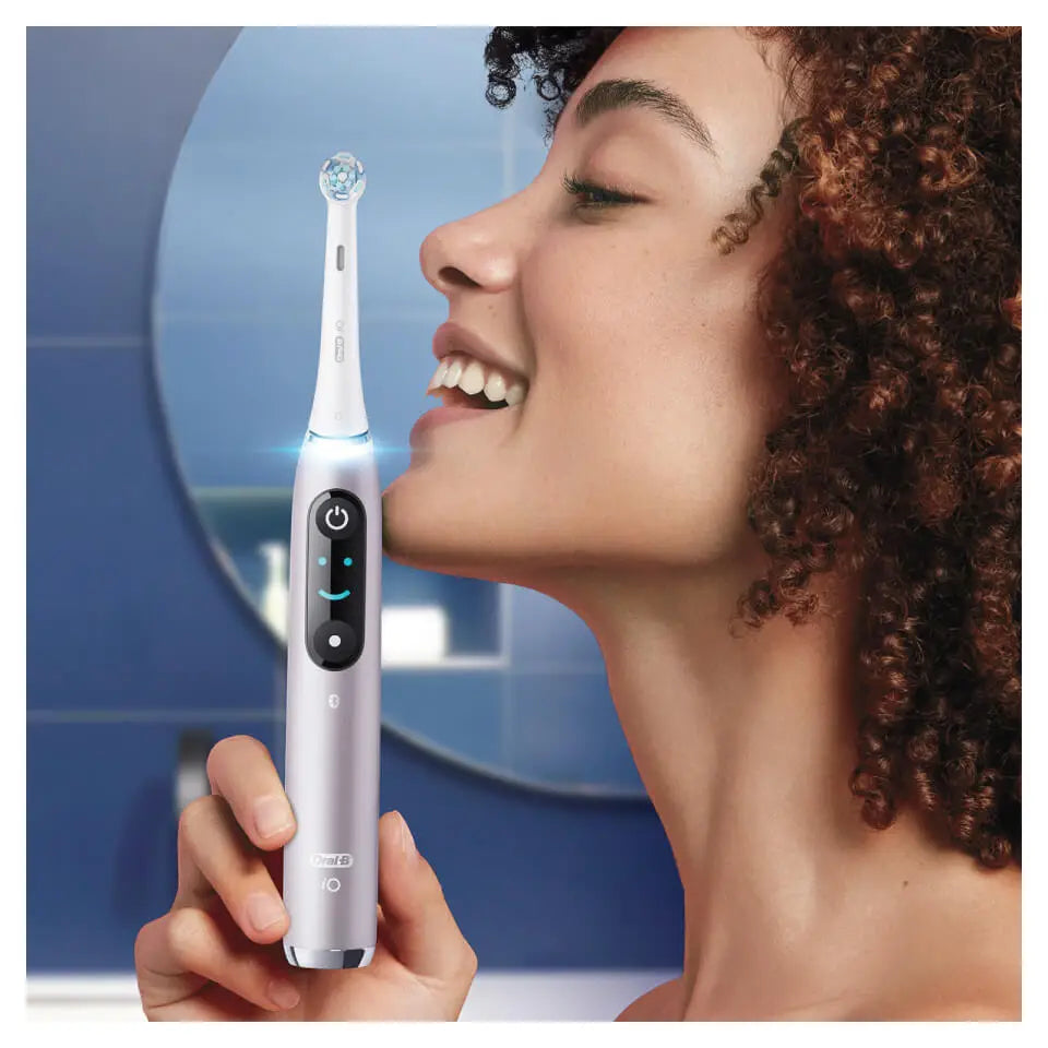 Oral-B iO Series 9 Duo Elektrisk tandbørste Black Onyx/Rose Quartz