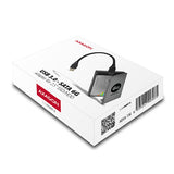 Axagon ADSA-1S6 drevkabinet HDD/SSD kabinet Sort 2.5"