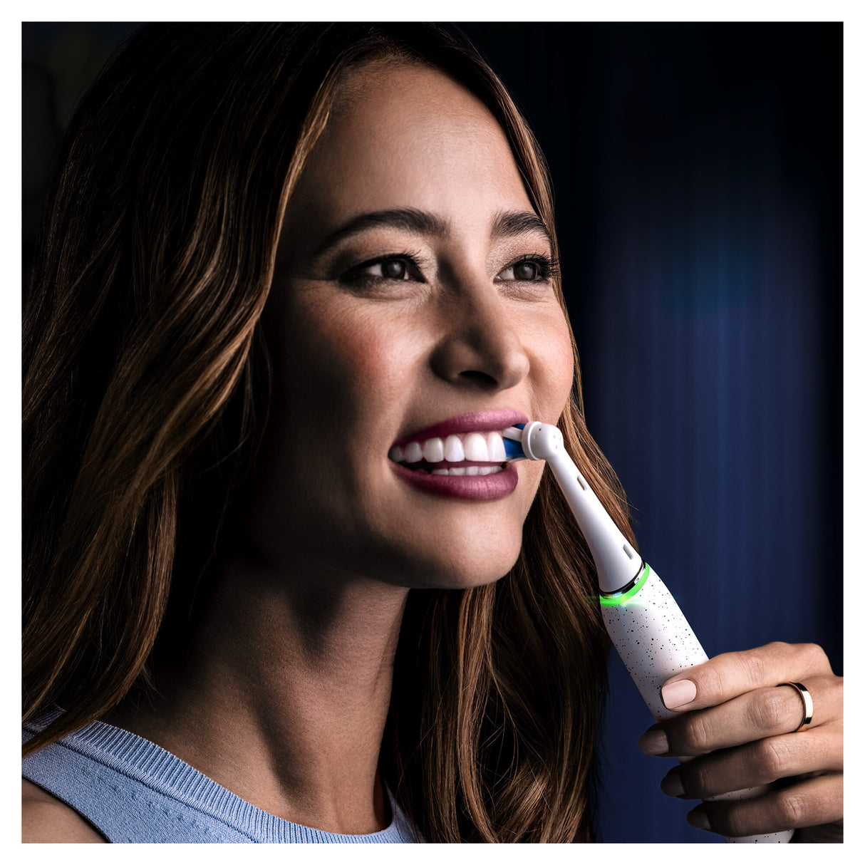 Oral-B iO Series 10 Voksen Roterende, pulserende tandbørste Hvid