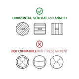 Spigen H12 telefonholder til billuftventil magnetisk - sort