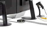 StarTech.com Rackmount USB 2.0 Hub - 4 Port Rugged Industrial USB 2.0 Hub Sort