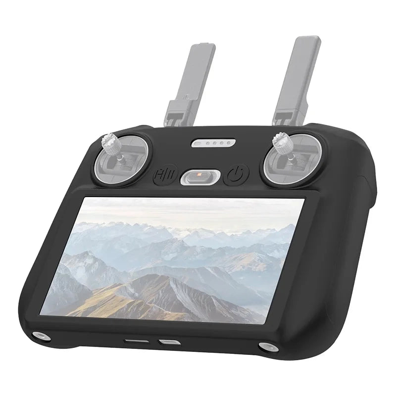 PULUZ-beskyttende beholder af silikone til DJI RC 2 (sort)