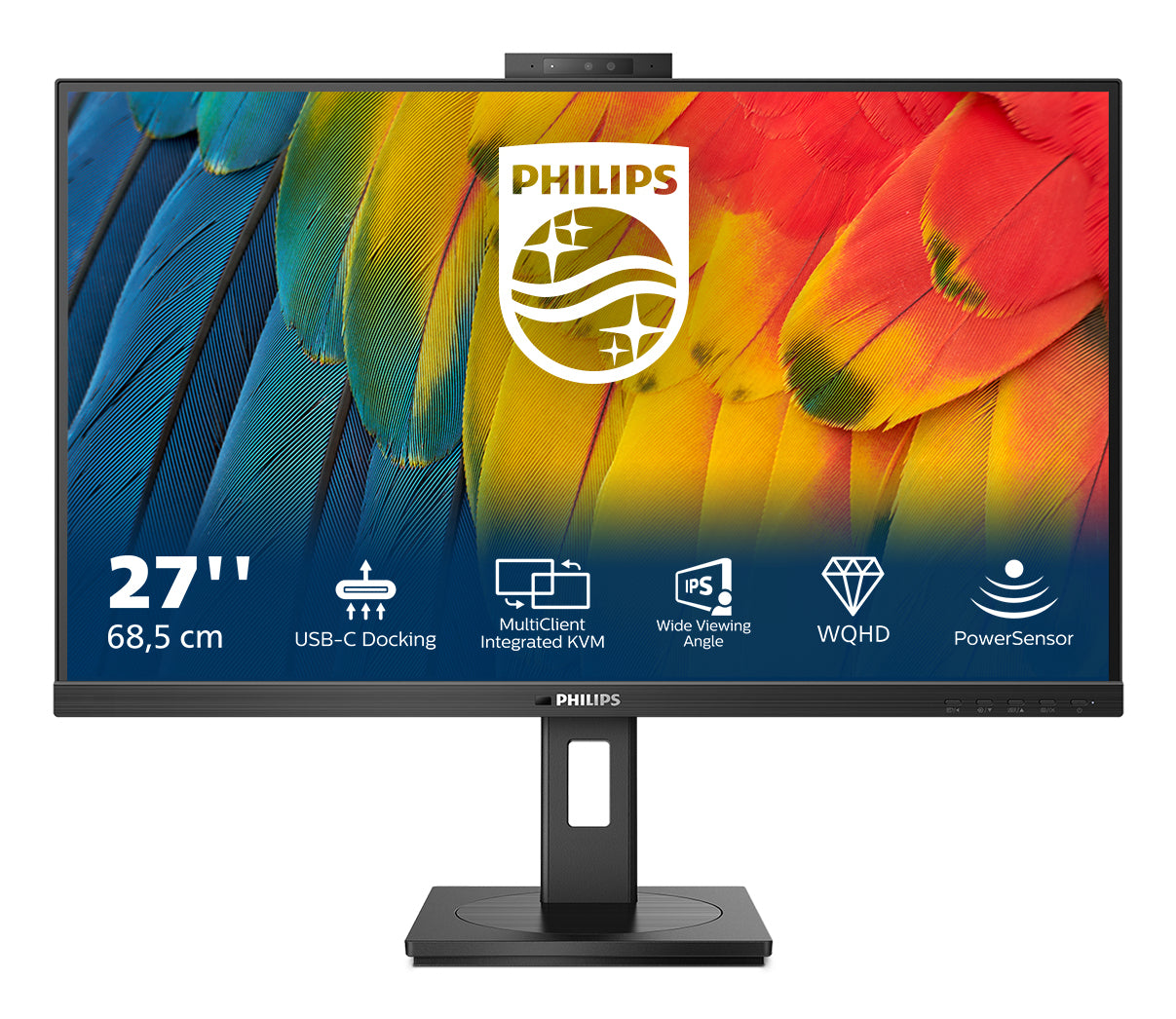 Philips 27B1U5601H 27 IPS 2560 x 1440 (2K) HDMI DisplayPort USB-C 75Hz
