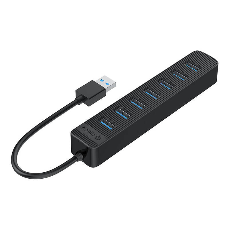 Orico TWU3 USB til 7x USB 3.0 Hub Adapter (sort)