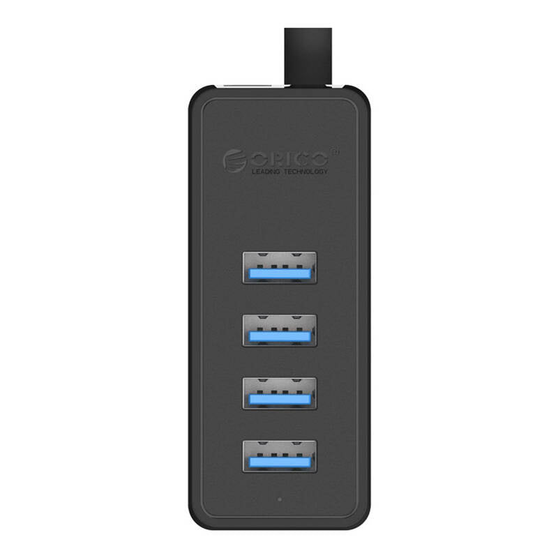 Orico W5P-100 USB til 4x USB 3.0 Hub Adapter (sort)