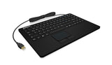 KeySonic KSK-5230 IN (CH) keyboard Office USB QWERTZ Swiss Black