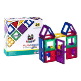 Magnetiske fliser 3D Playmags 162 - 24 stykker sæt