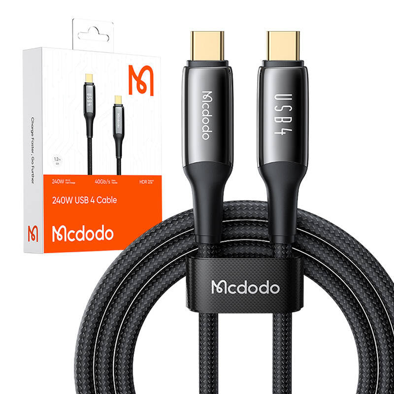 Mcdodo CA-2990 USB-C til USB-C kabel, PD 140W, 1,2 m (sort)