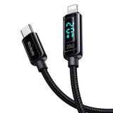 Mcdodo CA-8810 USB-C til Lightning-kabel, 36W, 1,2 m (sort)