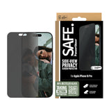SAFE. Privacy by PanzerGlass  Apple iPhone 16 Pro 6.3 | Ultra-Wide Fit