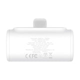 Powerbank OS-Baseus Compact IP 5000mAh 20W (hvid)