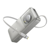 Powerbank Baseus OS Free2Pull 10000mAh 30W + kabel (grå)