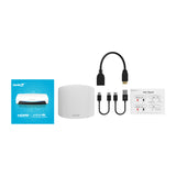 Carlinkit CPC200-Tbox UHD Carplay/Android trådløs adapter (hvid)