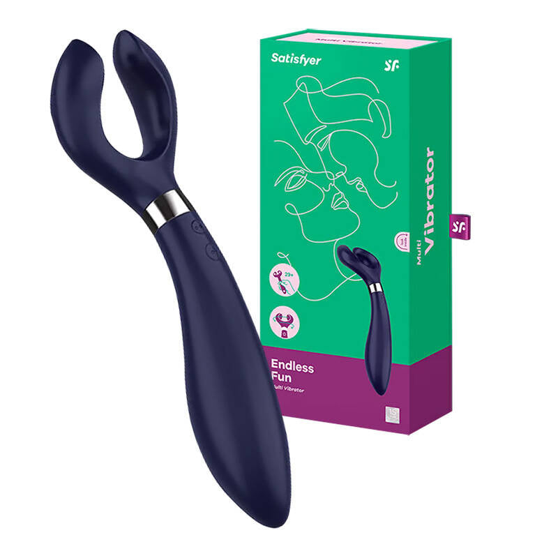 Vibrator til par Satisfyer Endless Fun (blå)