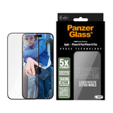 PanzerGlass ® Ceramic Skærmbeskyttelse iPhone 16 Plus | 15 Plus | Ultra-Wide Fit m. EasyAligner