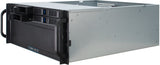 Inter-Tech IPC 4U-4408 Rackversion Forlænget ATX / SSI EEB Sort Grå