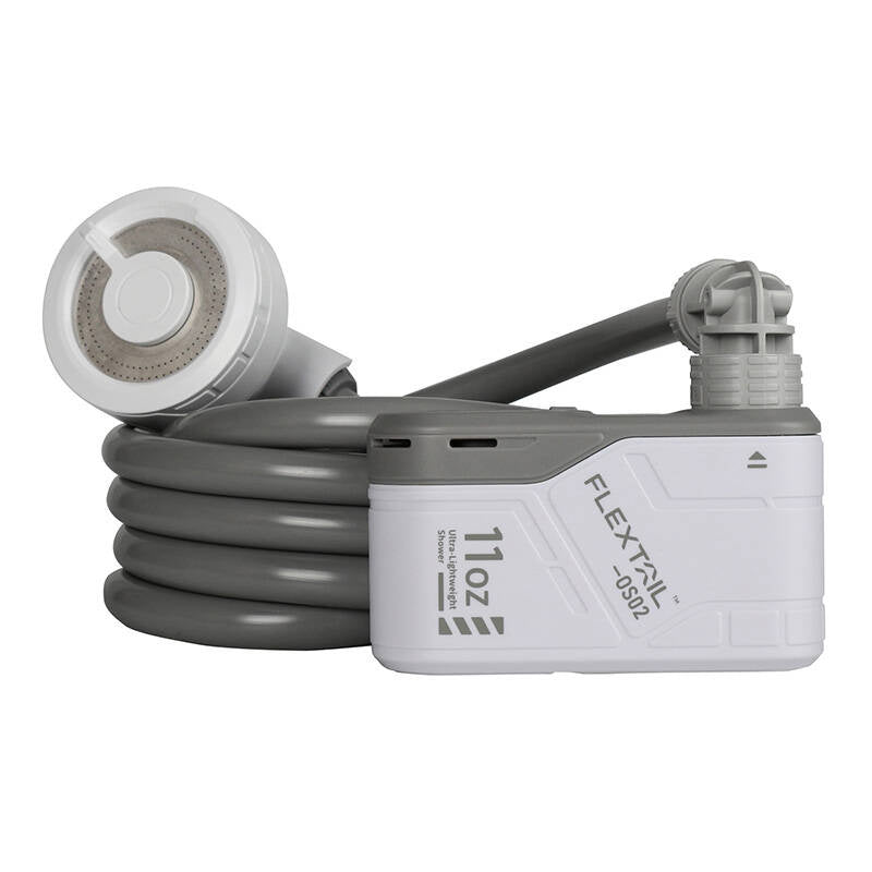 Flextail Max Shower Portable Shower med pumpe (hvid)