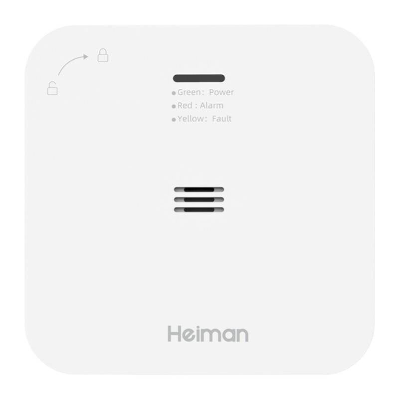 Heiman WS-720ES Tuya WiFi Smart Carbon Monoxide Detektor