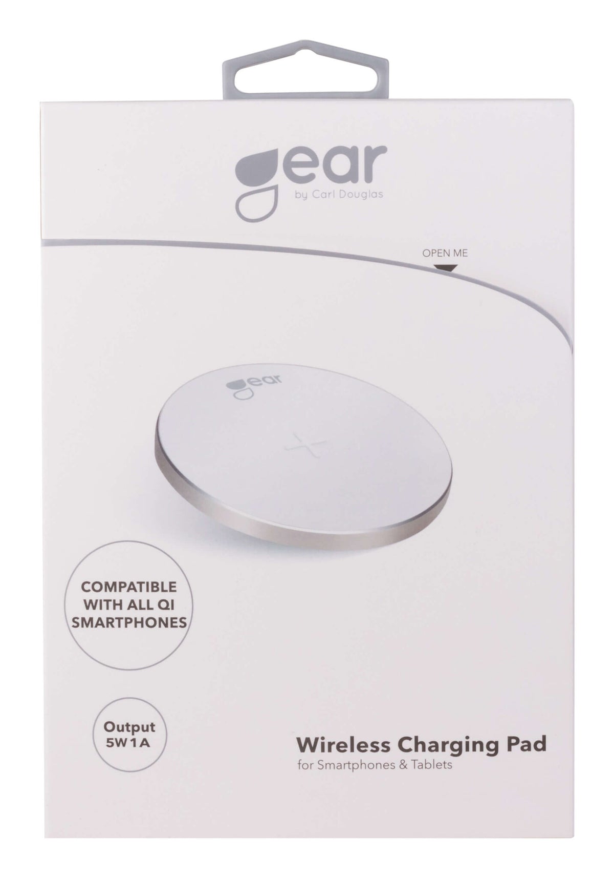 Gear Trådløs Qi-oplader 220V 5W 1A
