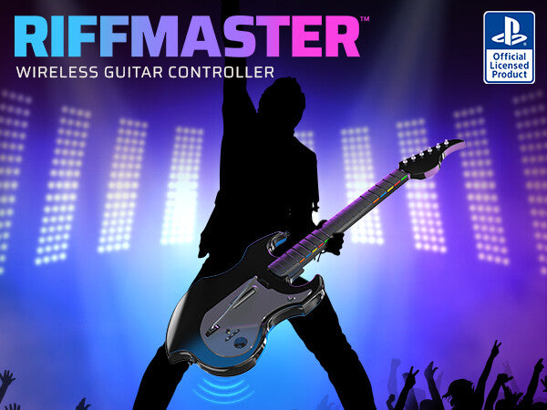 PDP Riffmaster Sort, Grå Guitar Analog/digital PC, PlayStation 4, PlayStation 5