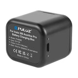 Opladning + hukommelseskortetui PULUZ til Insta360 Ace / Ace Pro / Ace Pro 2
