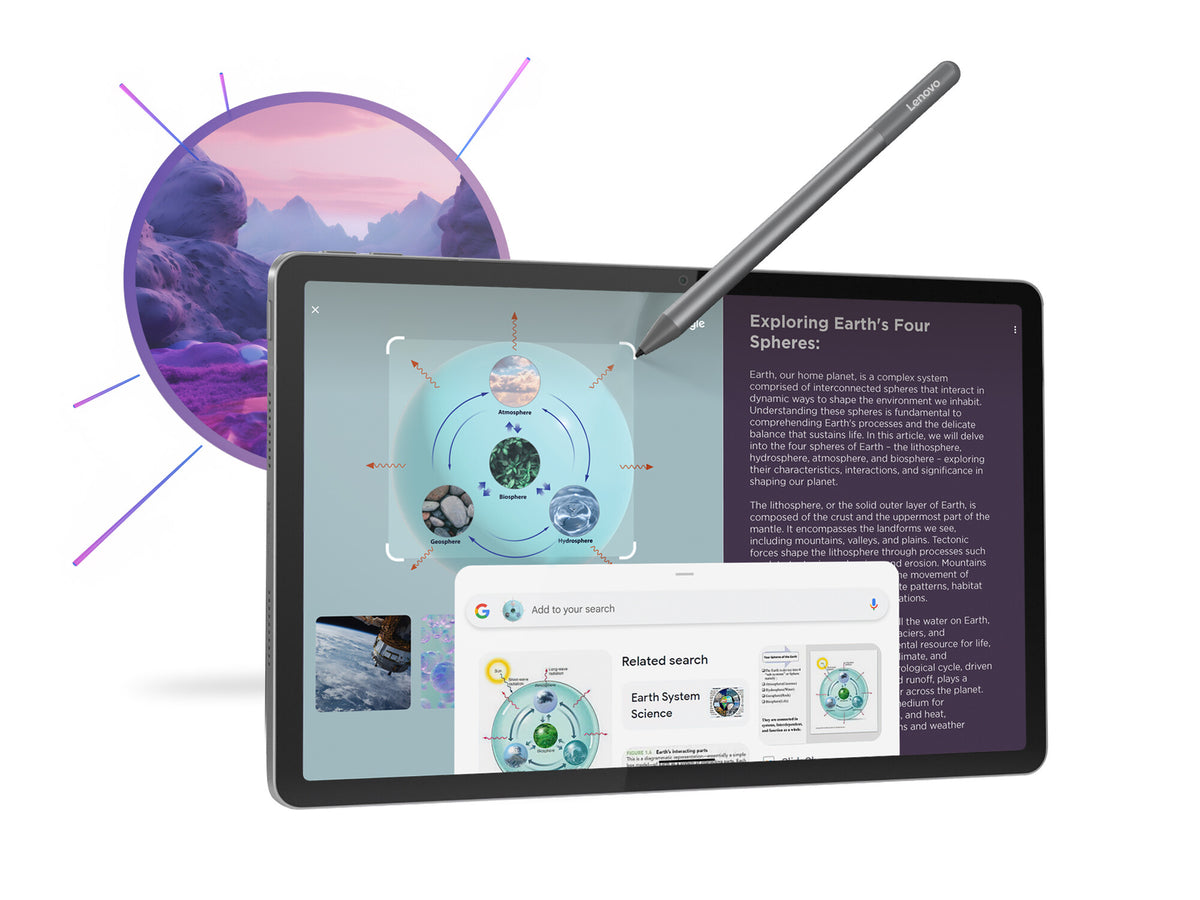 Lenovo Idea Tab Mediatek 128 GB 27,9 cm (11) 8 GB Wi-Fi 5 (802.11ac) Android 15 Grå