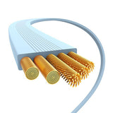 USB-kabel Baseus Free2Pull USB-C til iP 20W 1m (blå)