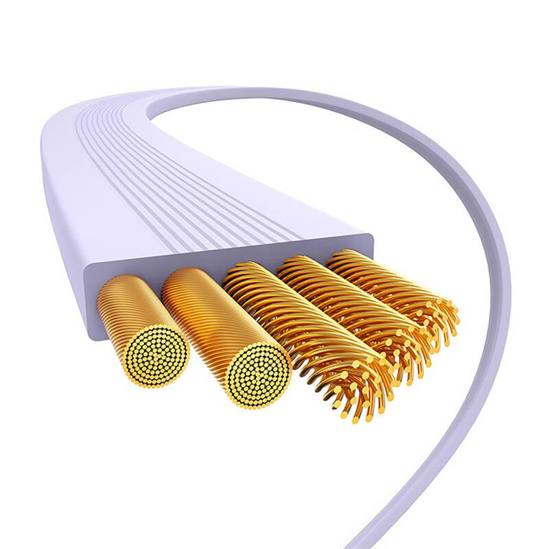 USB-kabel Baseus Free2Pull USB-C til iP 20W 1m (lila)