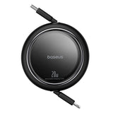 USB-kabel Baseus Free2Pull USB-C til iP 20W 1m (sort)