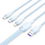 Vention CTRLG USB-kabel USB 2.0 1,5 m USB A USB C/Micro-USB B/Lightning 0,48 Gbit/sek. 120 W Blå