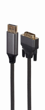 Gembird CC-DPM-DVIM-4K-6 videokabel adapter 1,8 m DisplayPort DVI Sort