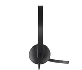 Logitech 981-000475 hovedtelefoner/headset Ledningsført Kontor/Callcenter USB Type-A Sort