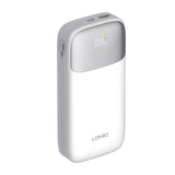 Powerbank LDNIO PQ20 22.5W 20000mAh USB-C, lyn (biały)