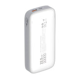 Powerbank LDNIO PQ20 22.5W 20000mAh USB-C, lyn (biały)
