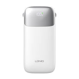 Powerbank LDNIO PQ20 22.5W 20000mAh USB-C, lyn (biały)