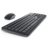 DELL KM3322W tastatur Mus inkluderet Kontor RF trådløst QWERTY Ukrainsk Sort