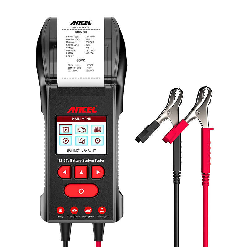 Batteri Tester med printer Ancel BST600