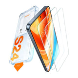 Hærdet glas til Samsung S24+ Torras Install Master